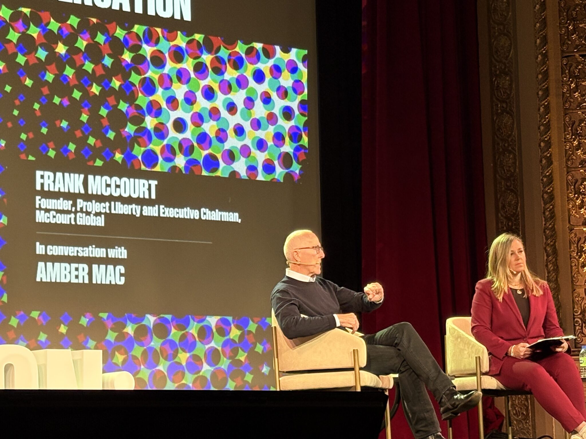 Mccourt Frank McCourt on the value of personal data at Govern or be Governed ...